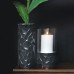 Gramercy Black Hammered Vase